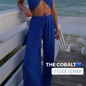 Cobalt Blue Women's Jumpsuit